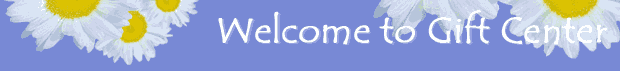 WELCOME IN GIFT CENTER